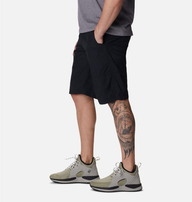Columbia Summerdry Belted Men's Shorts Black | CJTOKL-125