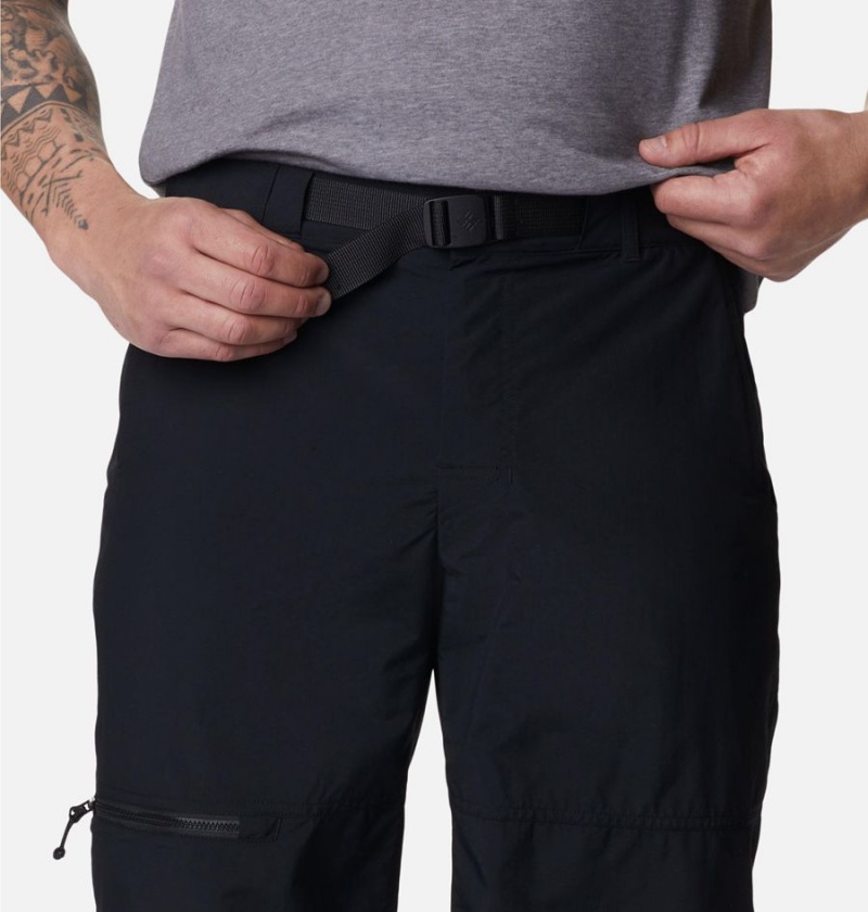 Columbia Summerdry Belted Men's Shorts Black | CJTOKL-125