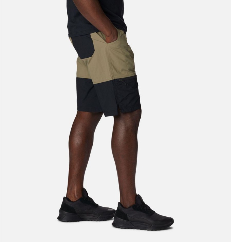Columbia Summerdry Belted Men's Shorts Green | KAZWHQ-068