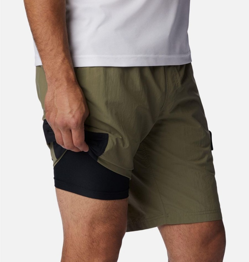 Columbia Summerdry Brief Men's Shorts Green | KYXQSC-984