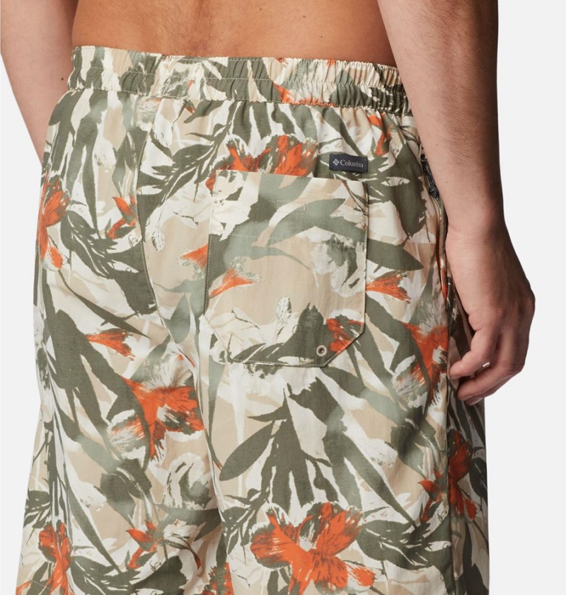 Columbia Summerdry Men's Shorts Green | CGREAW-731