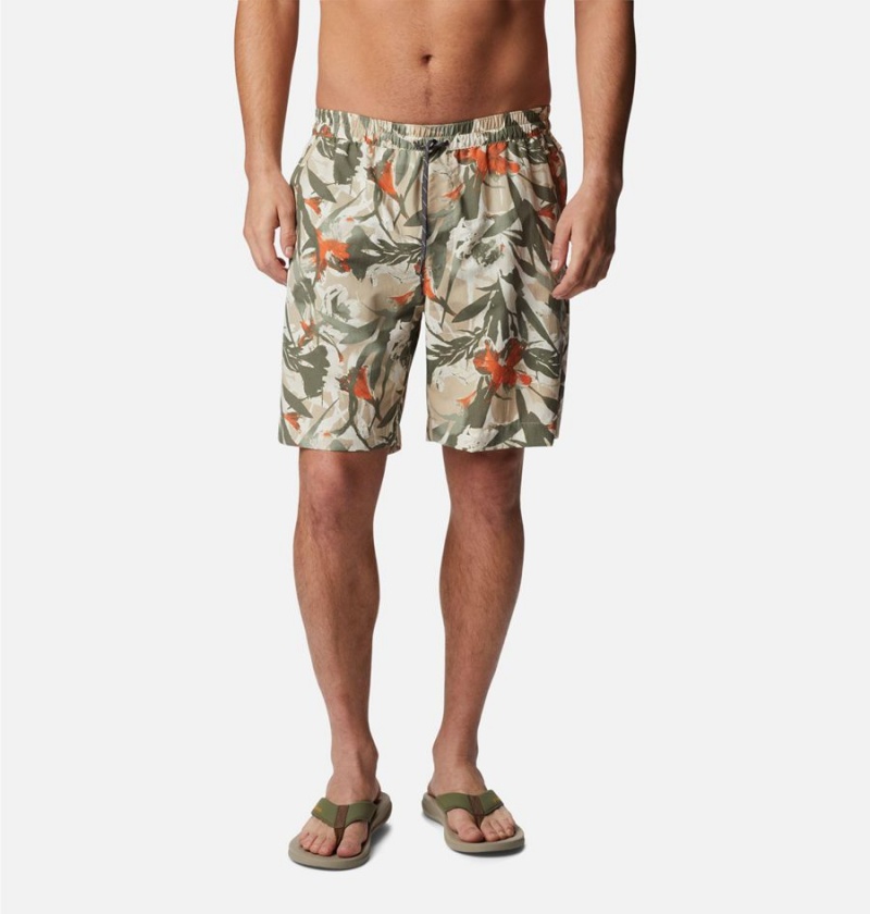 Columbia Summerdry Men\'s Shorts Green | CGREAW-731