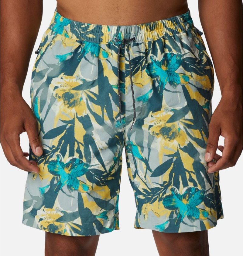Columbia Summerdry Men's Shorts Green | KROUNV-342