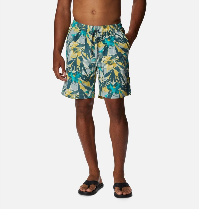 Columbia Summerdry Men\'s Shorts Green | KROUNV-342