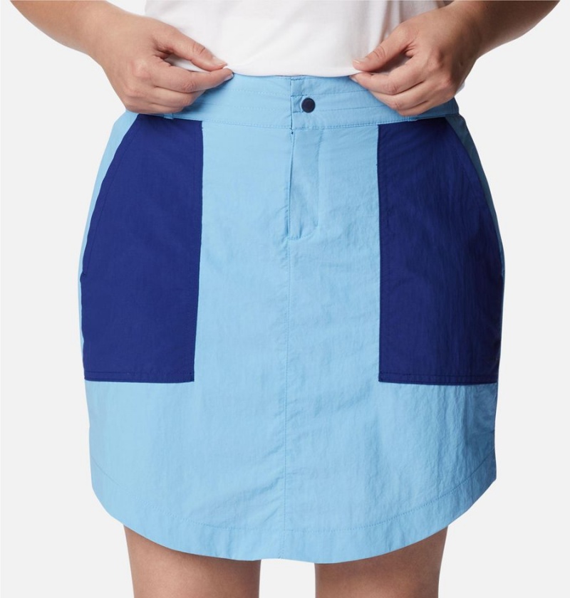Columbia Summerdry Women's Skirts Blue | SOGIUH-612