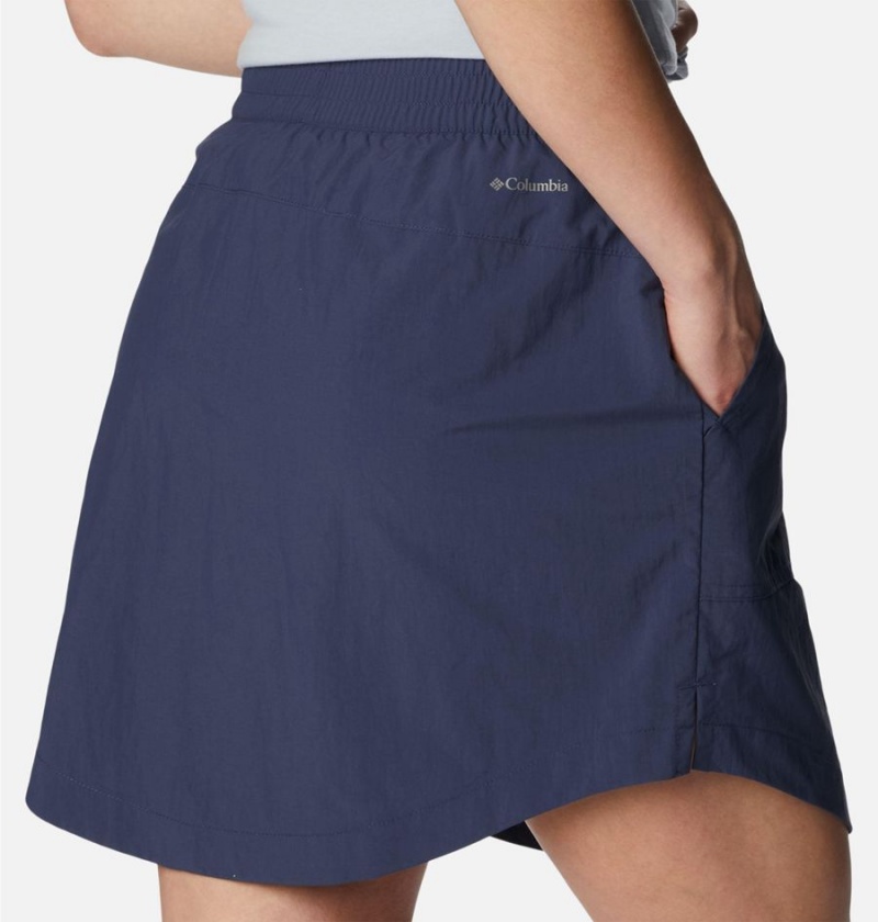 Columbia Summerdry Women's Skirts Navy | CNHVEU-049