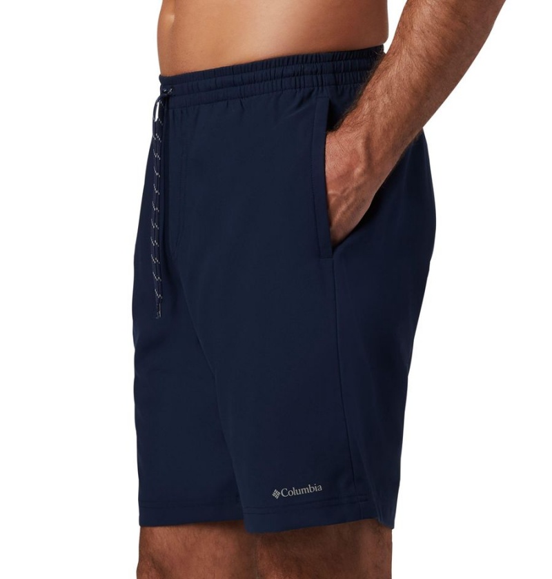Columbia Summertide Stretch Men's Shorts Navy | BVLRIU-130