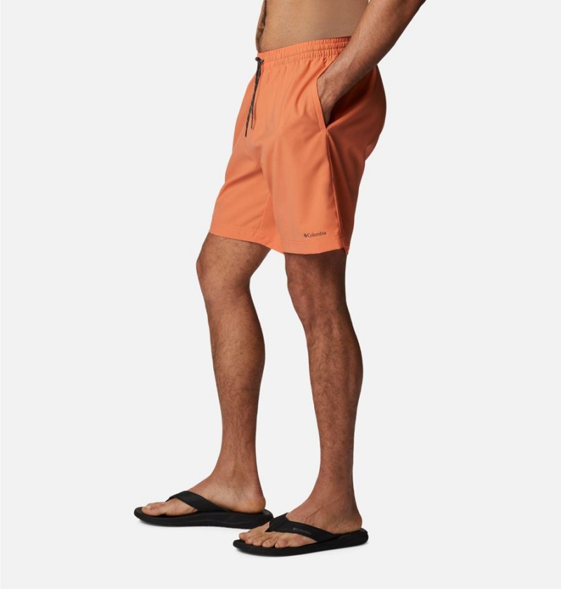 Columbia Summertide Stretch Men's Shorts Orange | CVRTLJ-467