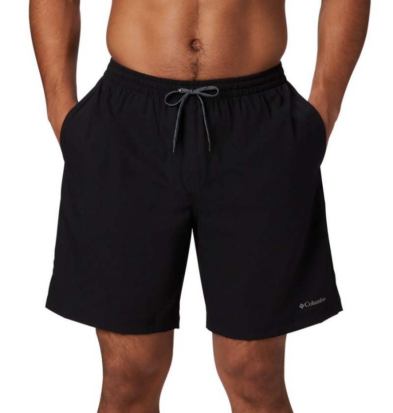 Columbia Summertide Stretch Men's Shorts Black | PLZSRC-805