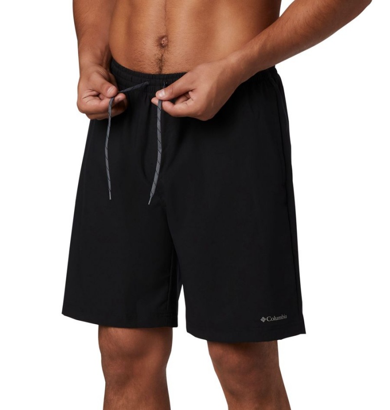 Columbia Summertide Stretch Men's Shorts Black | PLZSRC-805