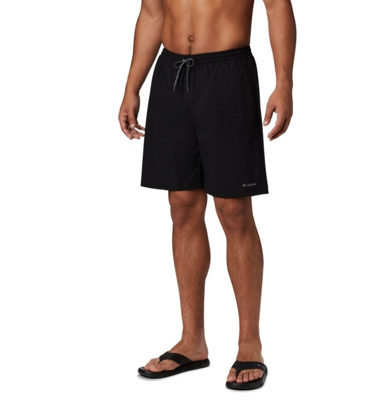Columbia Summertide Stretch Men\'s Shorts Black | PLZSRC-805