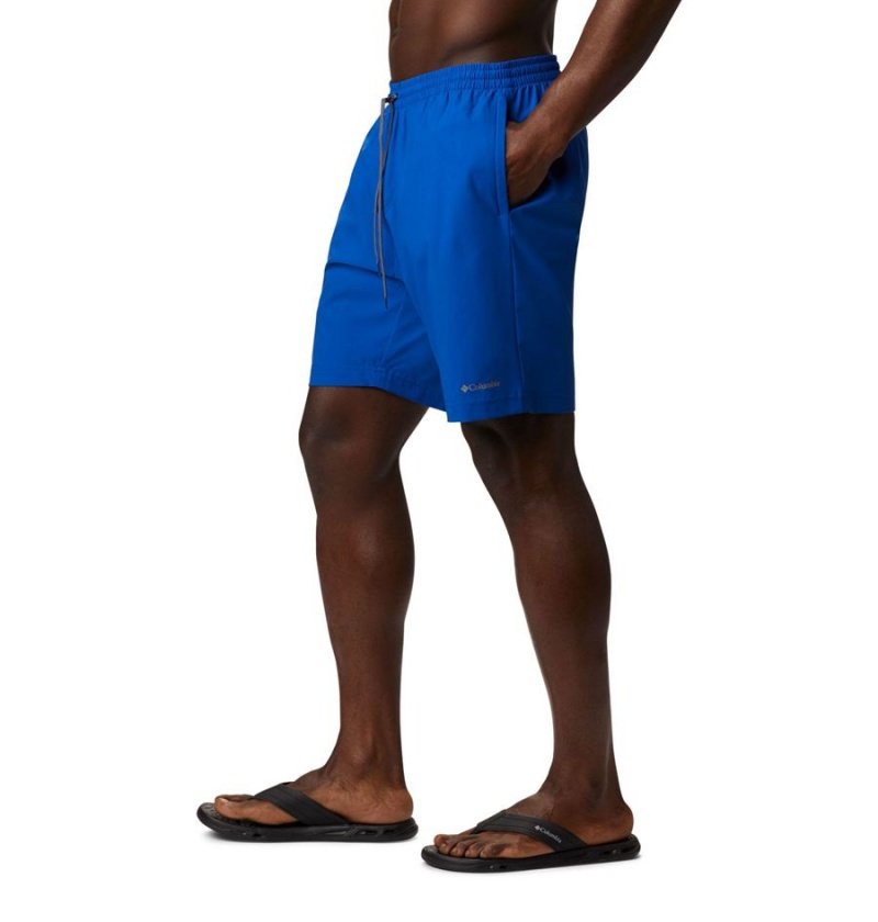Columbia Summertide Stretch Men's Shorts Blue | XPHYFO-198
