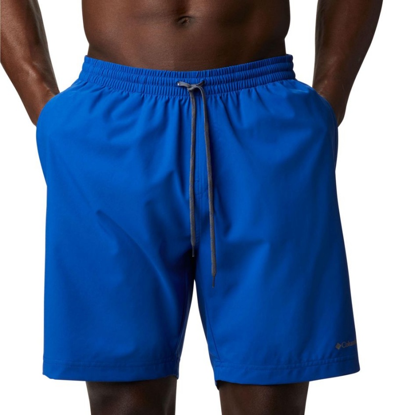 Columbia Summertide Stretch Men's Shorts Blue | XPHYFO-198