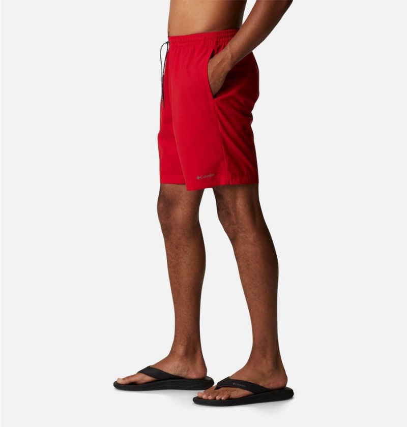 Columbia Summertide Stretch Men's Shorts Red | NZCDQH-261