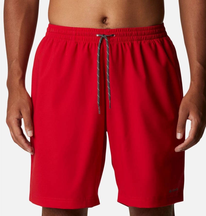 Columbia Summertide Stretch Men's Shorts Red | NZCDQH-261