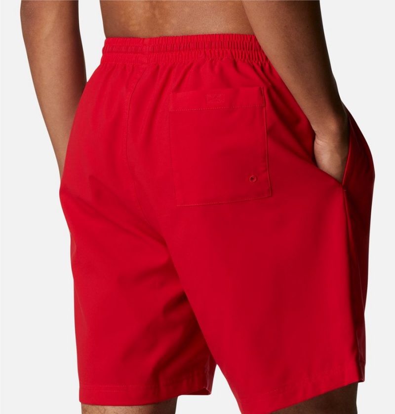 Columbia Summertide Stretch Men's Shorts Red | NZCDQH-261