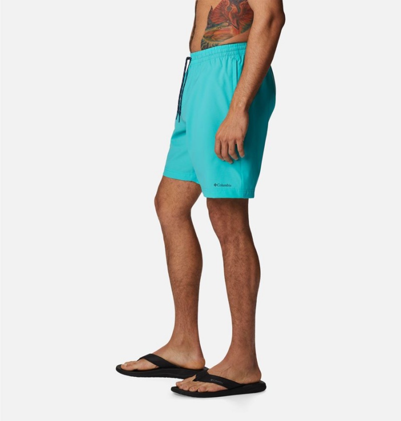 Columbia Summertide Stretch Men's Shorts Turquoise | BOPDKN-145