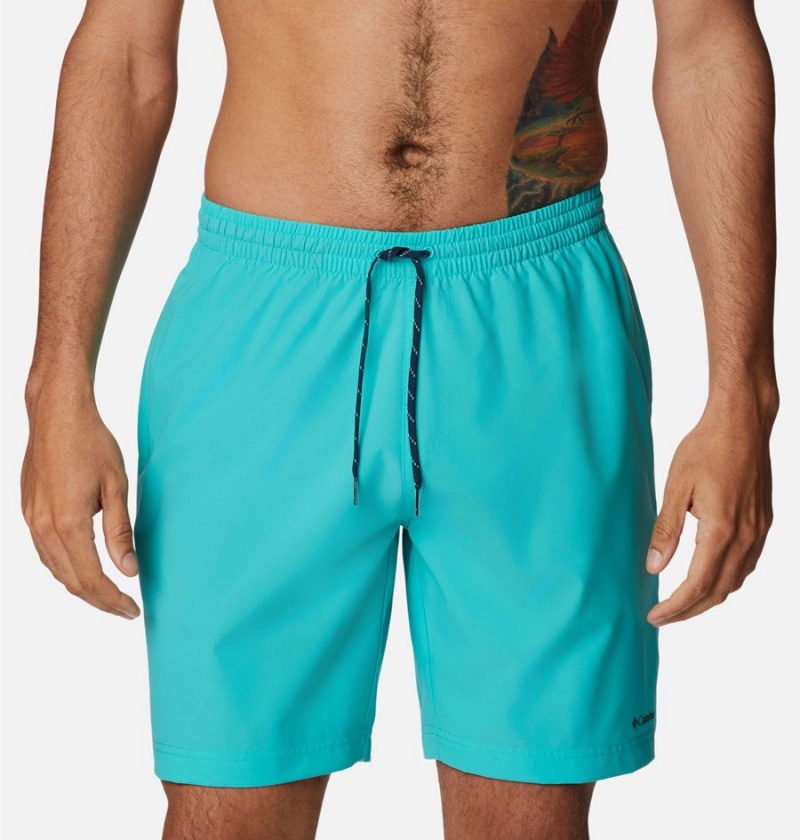Columbia Summertide Stretch Men's Shorts Turquoise | BOPDKN-145