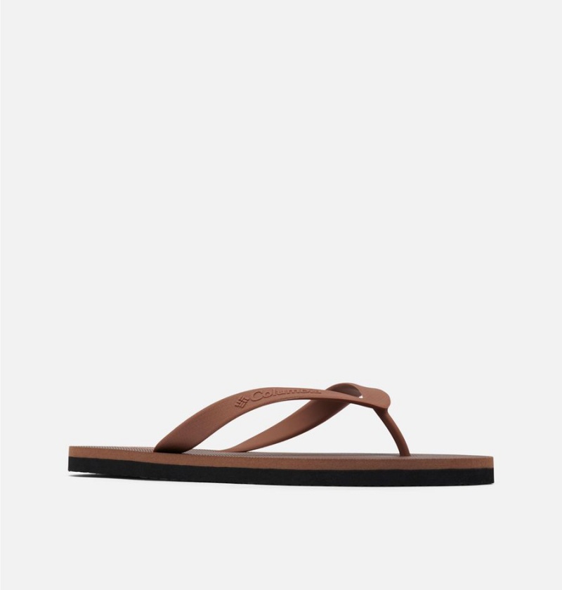 Columbia Sun Trek Flip Flop Men's Sandals Brown | ZQFLGK-968