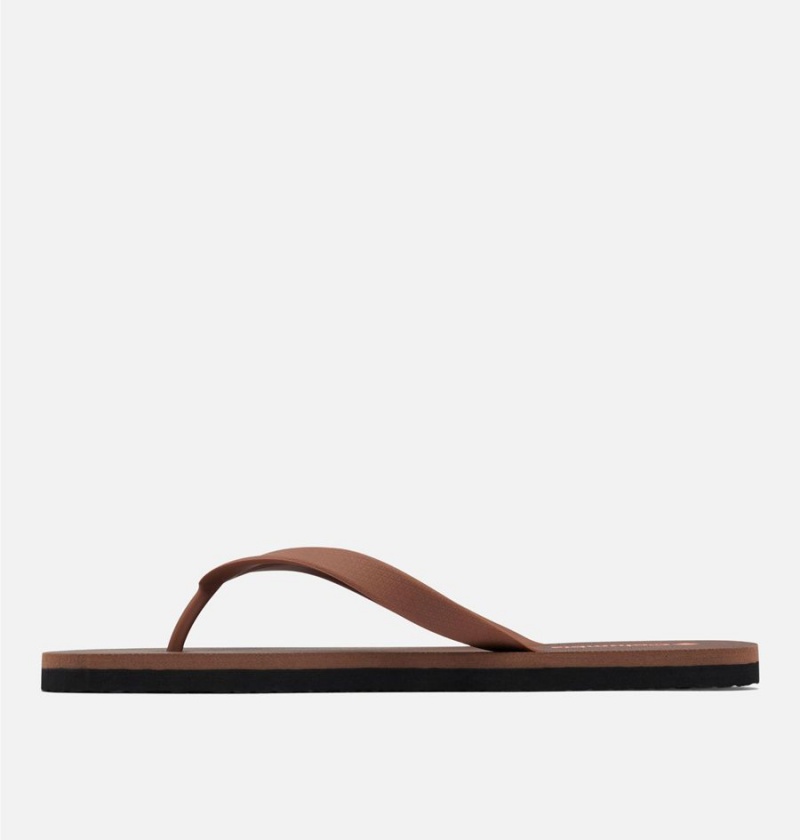 Columbia Sun Trek Flip Flop Men's Sandals Brown | ZQFLGK-968