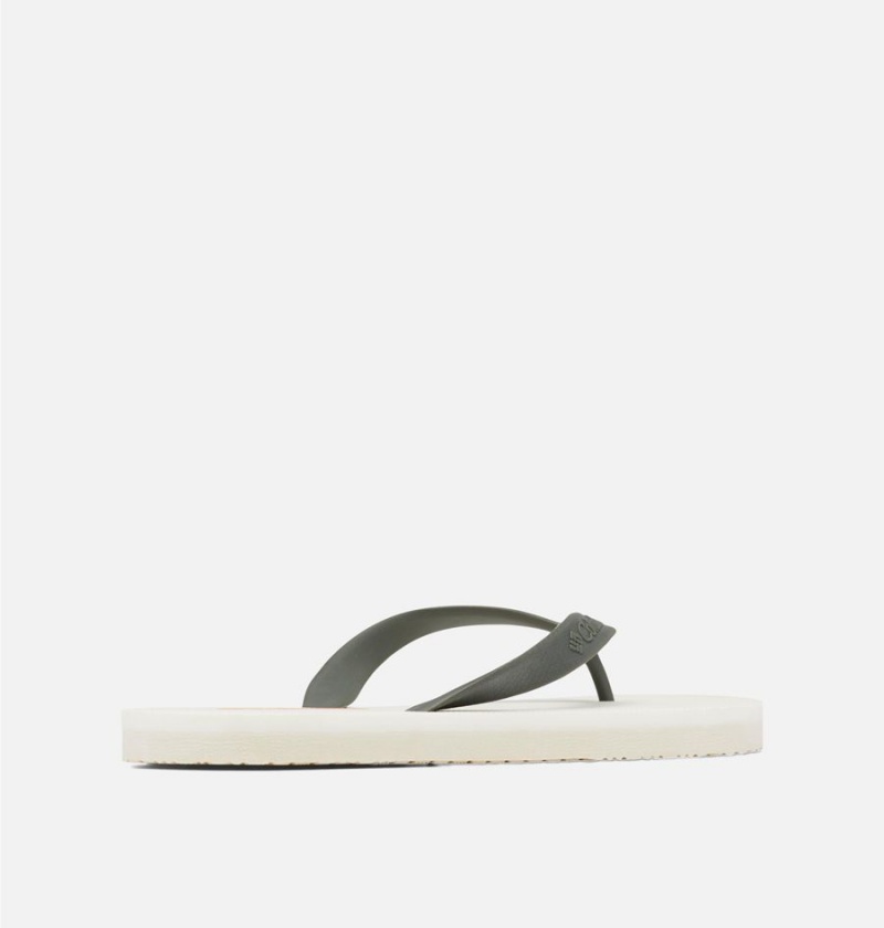 Columbia Sun Trek Flip Flop Women's Sandals White | DYQLBA-087