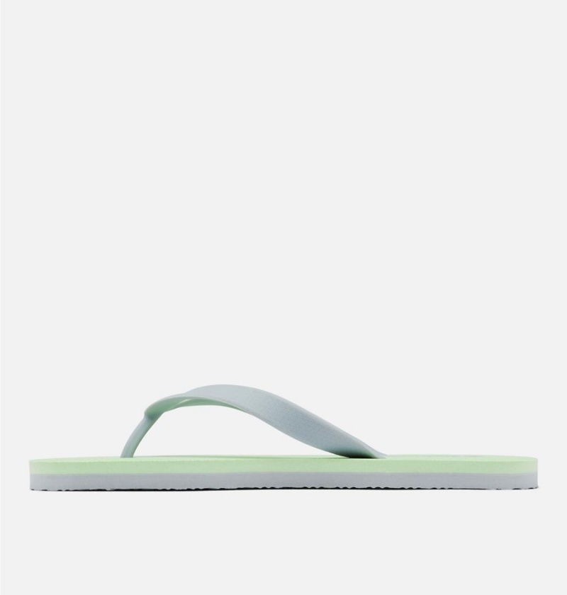 Columbia Sun Trek Flip Flop Women's Sandals Green | ALHVYE-509