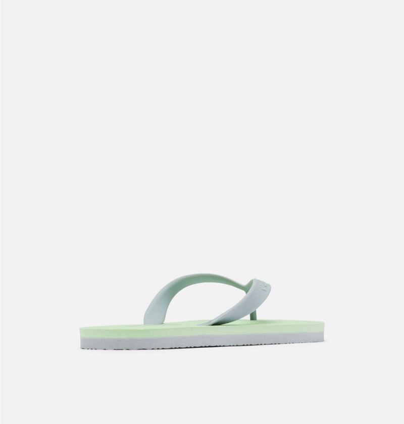 Columbia Sun Trek Flip Flop Women's Sandals Green | ALHVYE-509
