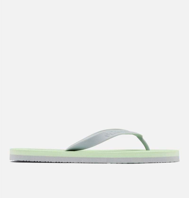 Columbia Sun Trek Flip Flop Women\'s Sandals Green | ALHVYE-509