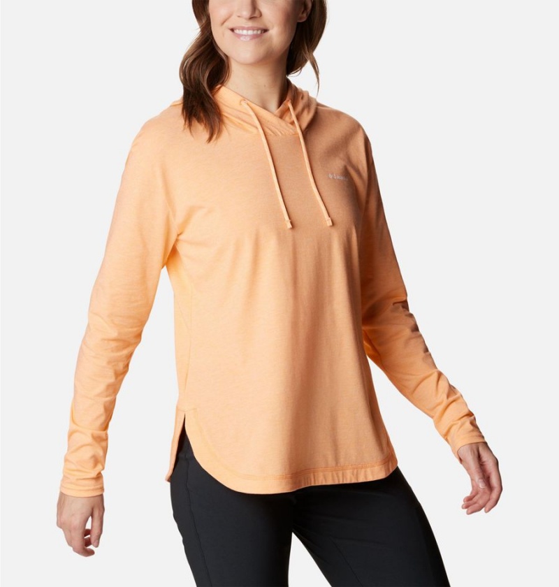 Columbia Sun Trek Pullover Women's Hoodie Orange | KORZPA-761