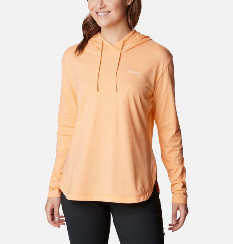 Columbia Sun Trek Pullover Women\'s Hoodie Orange | KORZPA-761