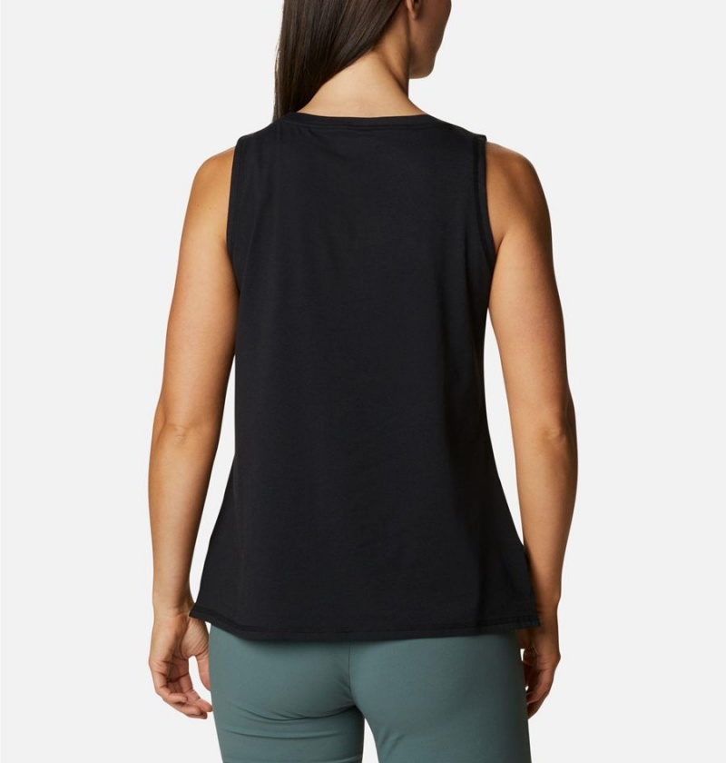 Columbia Sun Trek Women's Tank Top Black | UDTRFJ-137