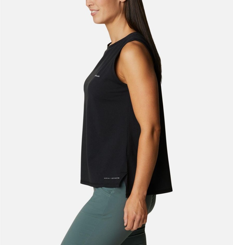 Columbia Sun Trek Women's Tank Top Black | UDTRFJ-137