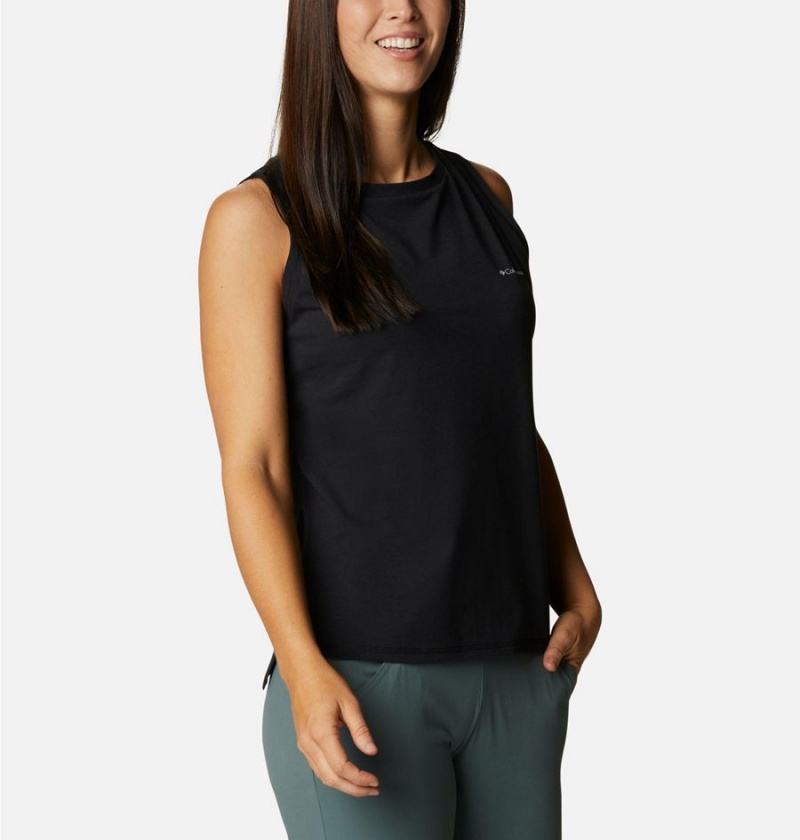 Columbia Sun Trek Women's Tank Top Black | UDTRFJ-137