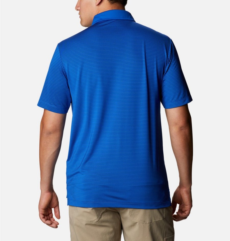 Columbia Sunday Golf Men's Polo Shirt Blue | GRPJNV-890