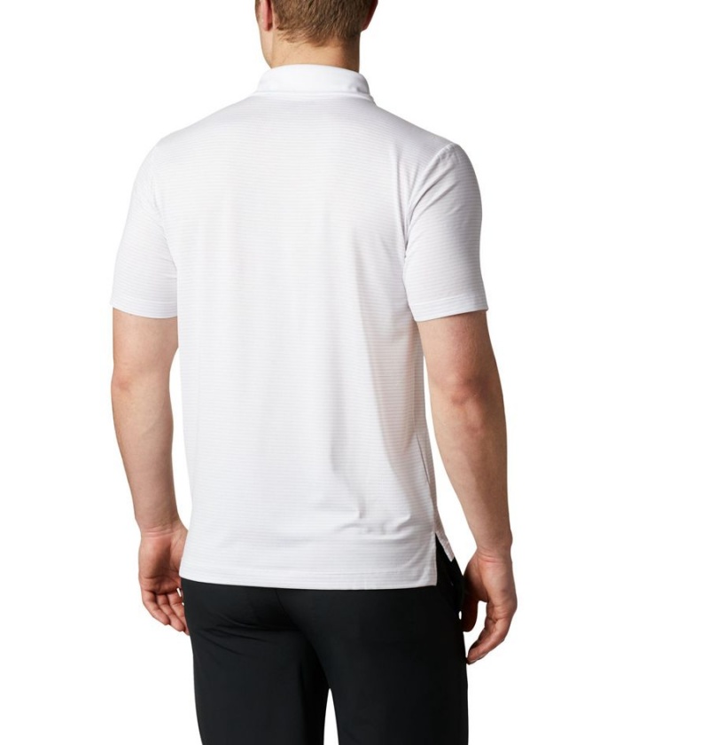 Columbia Sunday Golf Men's Polo Shirt White | VIOCAB-068