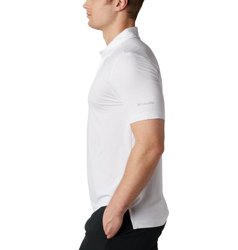 Columbia Sunday Golf Men's Polo Shirt White | VIOCAB-068