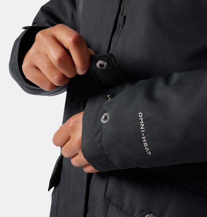 Columbia Suttle Mountain Long Insulated Women's Coats Black | RHKSVG-570