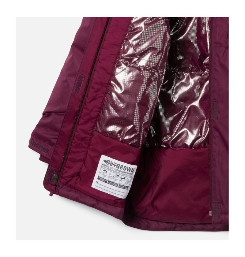Columbia Suttle Mountain Long Insulated Kids' Jacket Coral | SAVHER-984