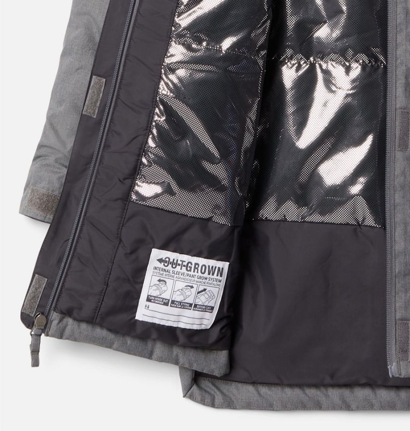 Columbia Suttle Mountain Long Insulated Kids' Jacket Grey | JEUVAZ-470