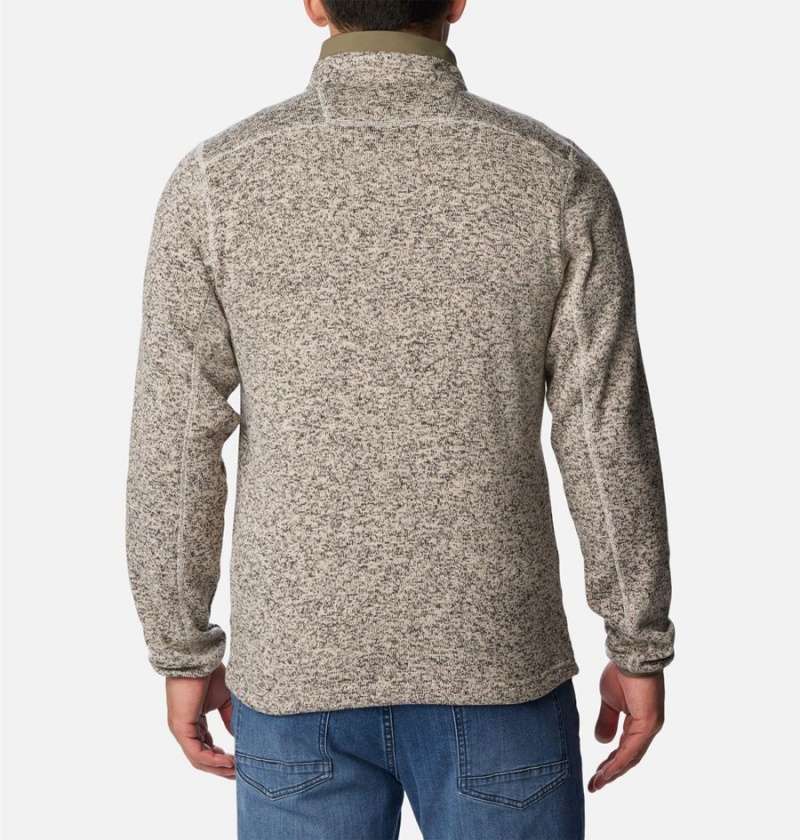 Columbia Sweater Weather Fleece Half Zip Men's Pullover Grey | UDVCRX-734