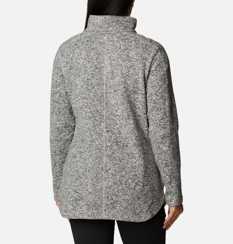 Columbia Sweater Weather Fleece Tunic Women's Pullover Grey | OMIPQH-942
