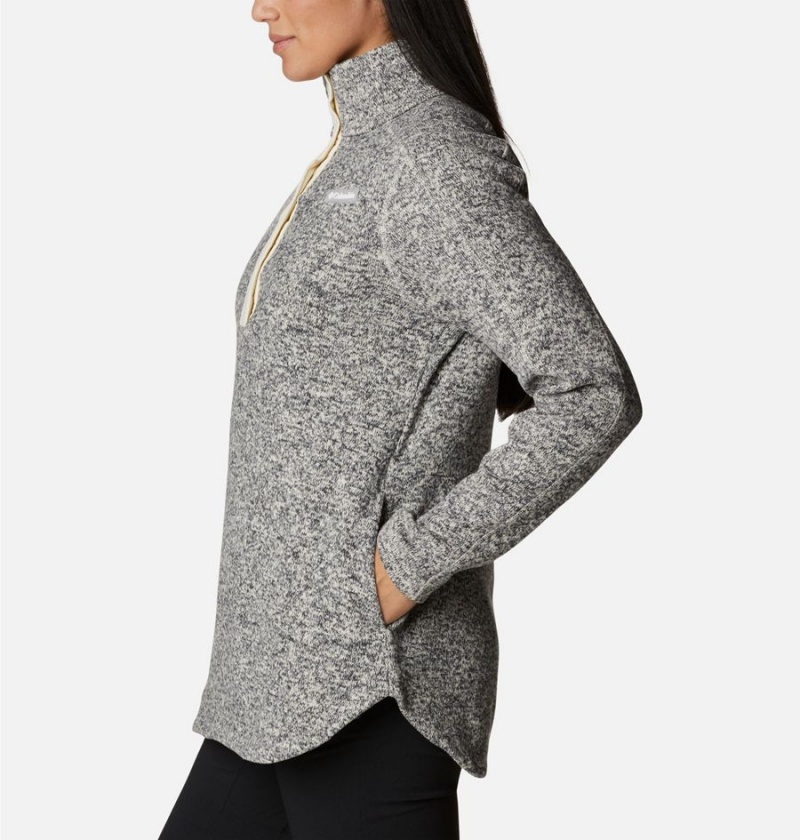 Columbia Sweater Weather Fleece Tunic Women's Pullover Grey | OMIPQH-942