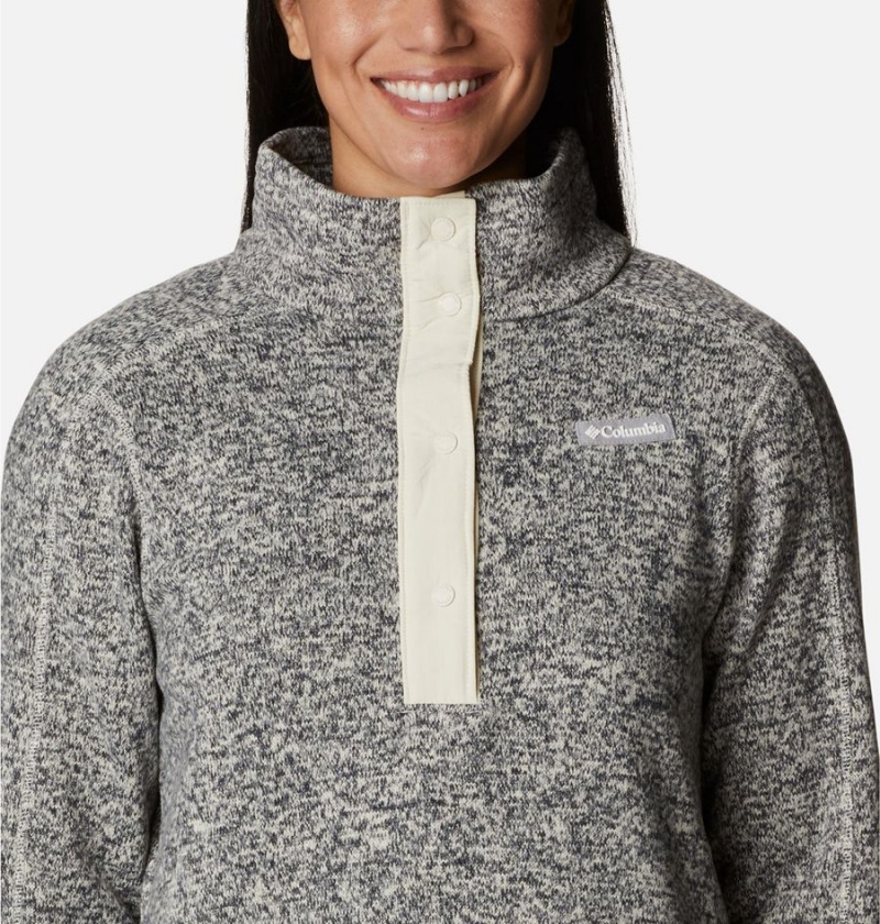 Columbia Sweater Weather Fleece Tunic Women's Pullover Grey | OMIPQH-942