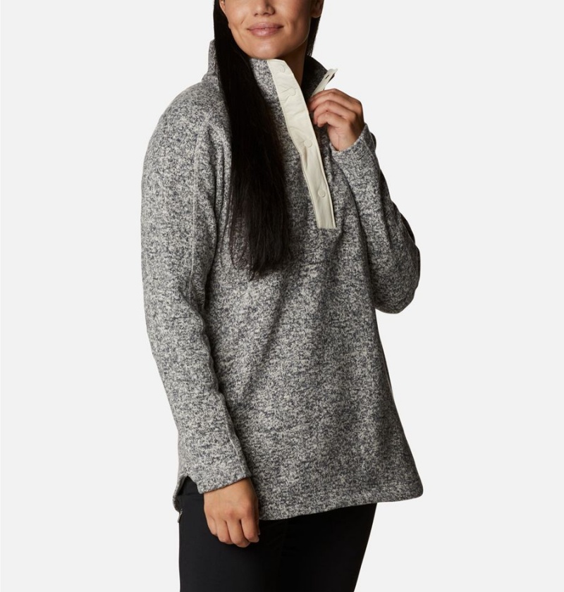 Columbia Sweater Weather Fleece Tunic Women's Pullover Grey | OMIPQH-942