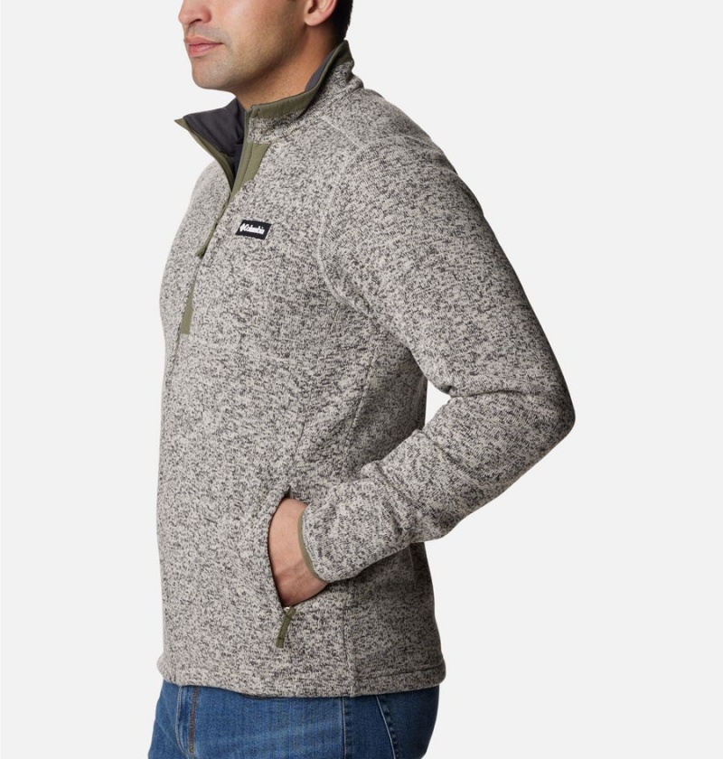 Columbia Sweater Weather Full Zip Men's Fleece Jacket Grey | SHEWUY-721