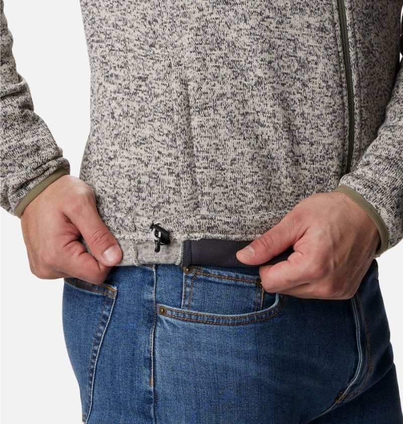 Columbia Sweater Weather Full Zip Men's Fleece Jacket Grey | SHEWUY-721