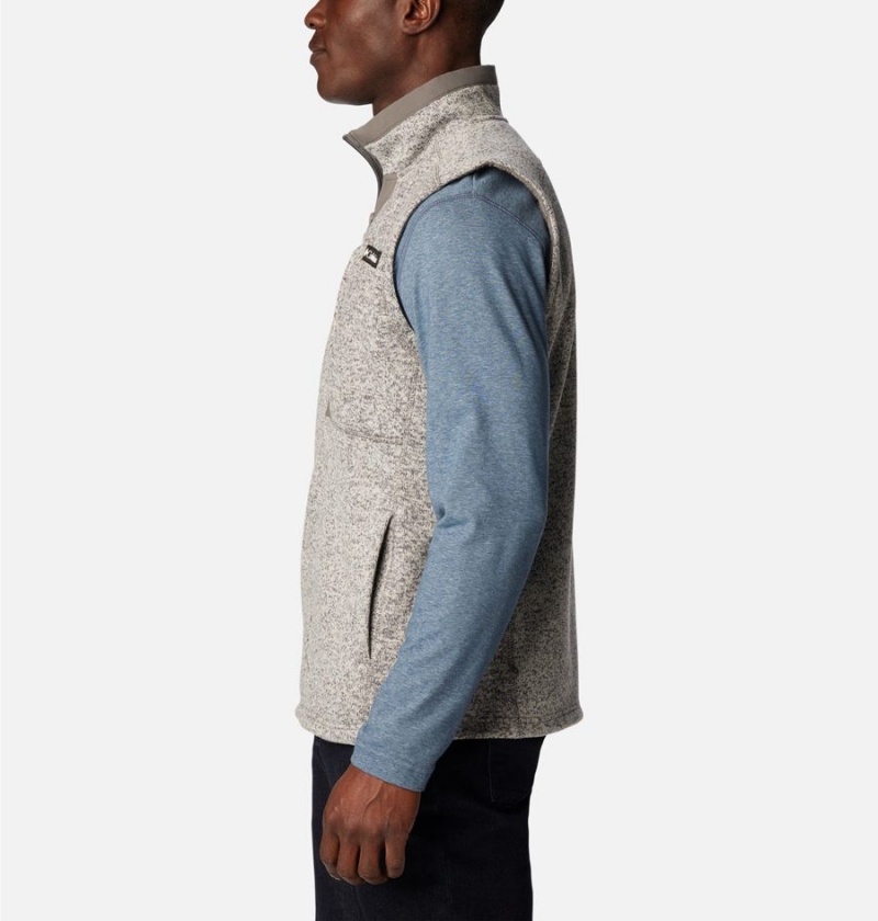 Columbia Sweater Weather Men's Vest Grey | TQUSVH-801