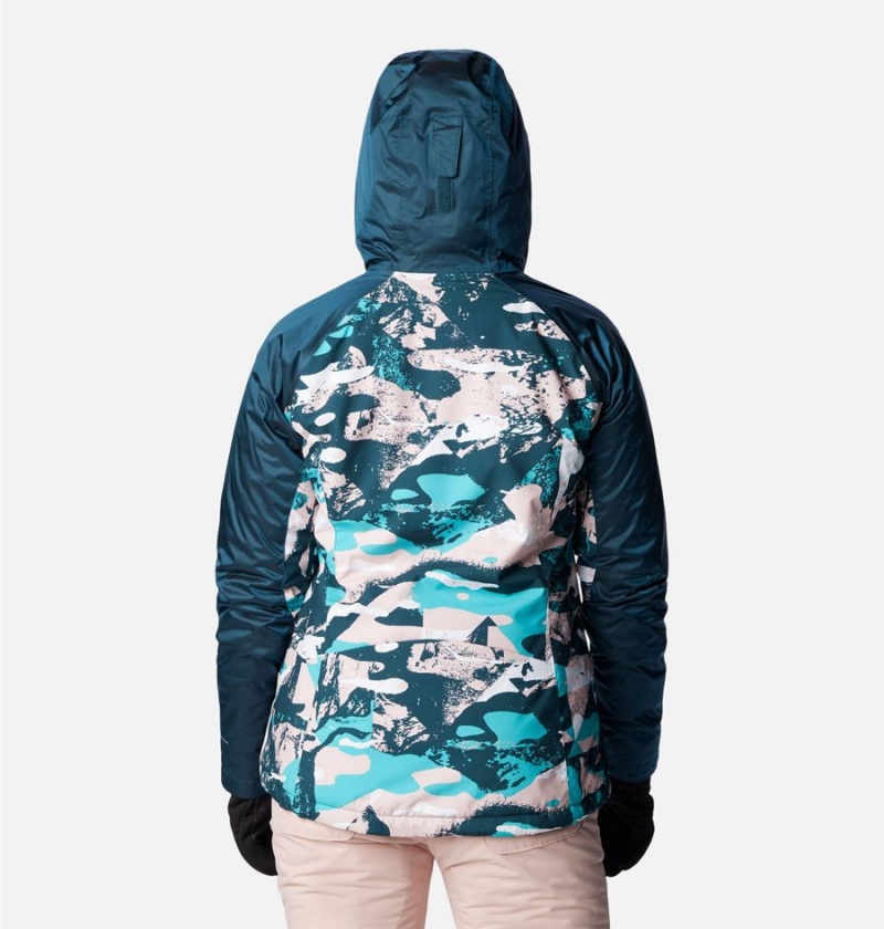 Columbia Sweet Shredder II Insulated Women's Ski Jacket Turquoise | LTCXJV-536