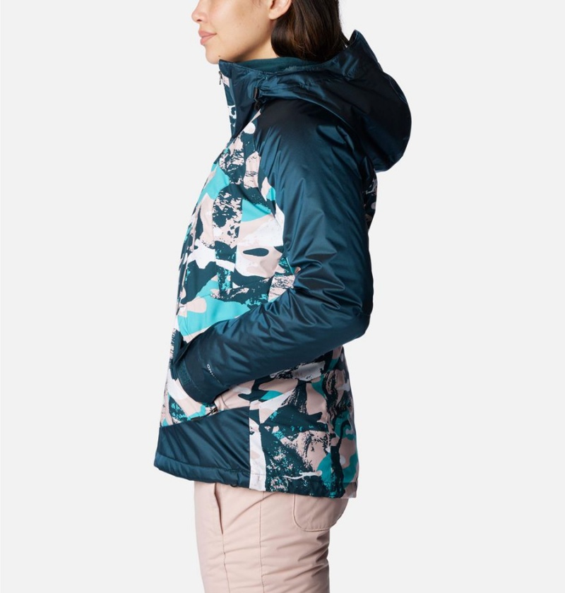 Columbia Sweet Shredder II Insulated Women's Ski Jacket Turquoise | LTCXJV-536