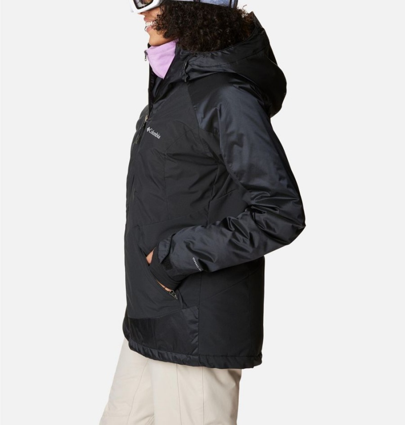 Columbia Sweet Shredder II Insulated Women's Ski Jacket Black | EUGPIB-069